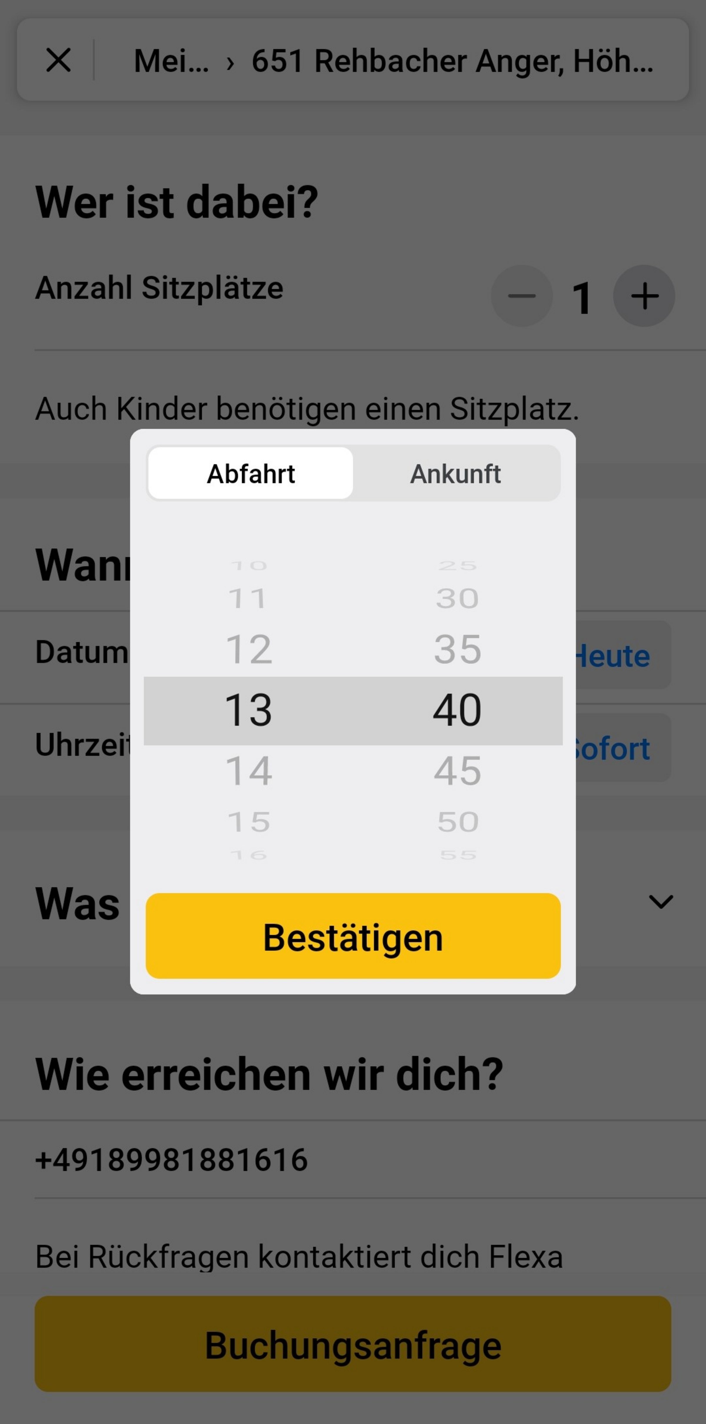 Screenshot App LeipzigMOVE